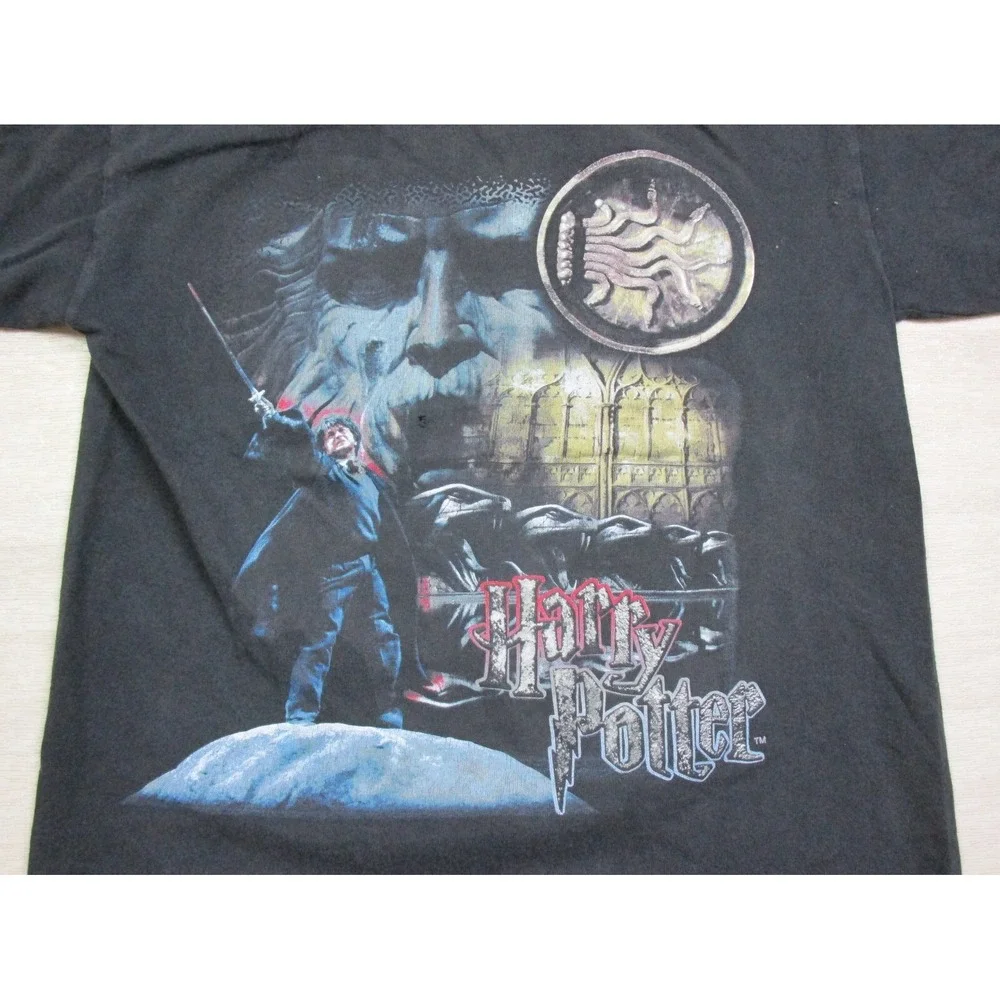 Vintage Y2K Harry Potter‎ Movie T-Shirt Youth (M) 10-12 Warner Brothers Kids